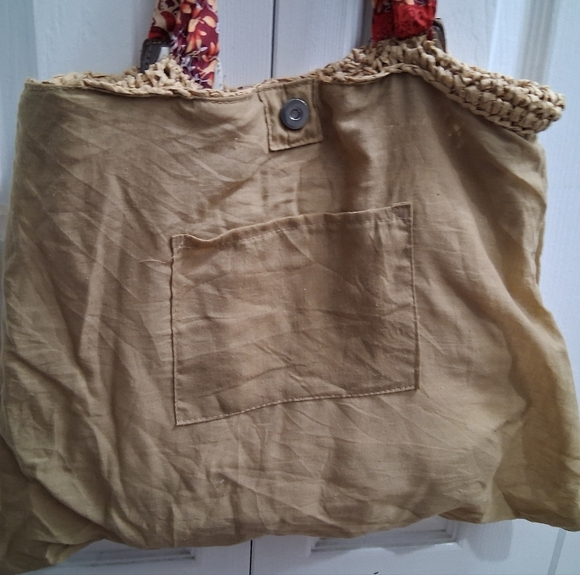 NWOT Boho Floral & Paisley Printed Tote Bag - Picture 8 of 9